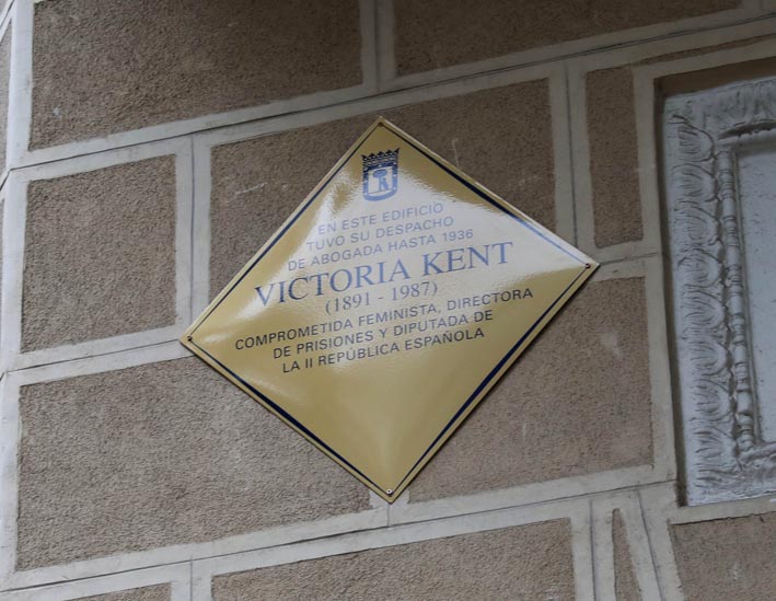 Victoria Kent Placa