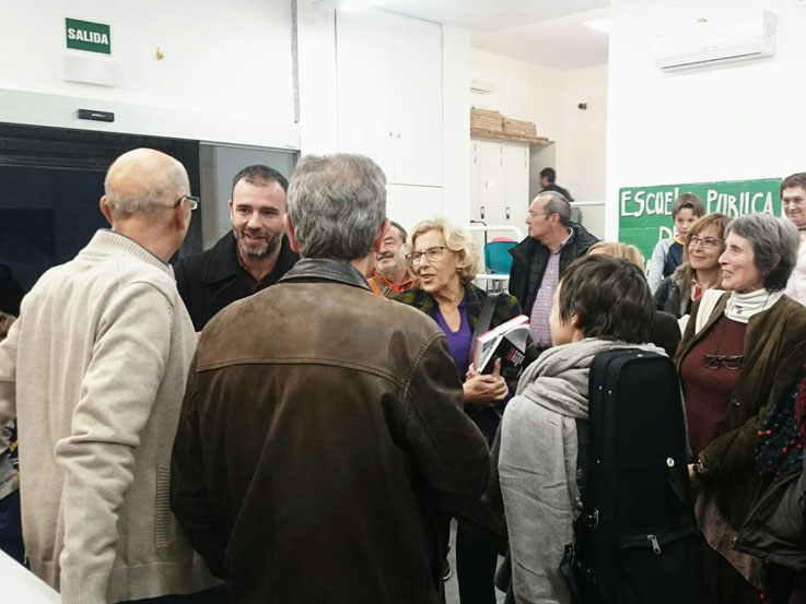 Visita Carmena Foto JMD Chamberi