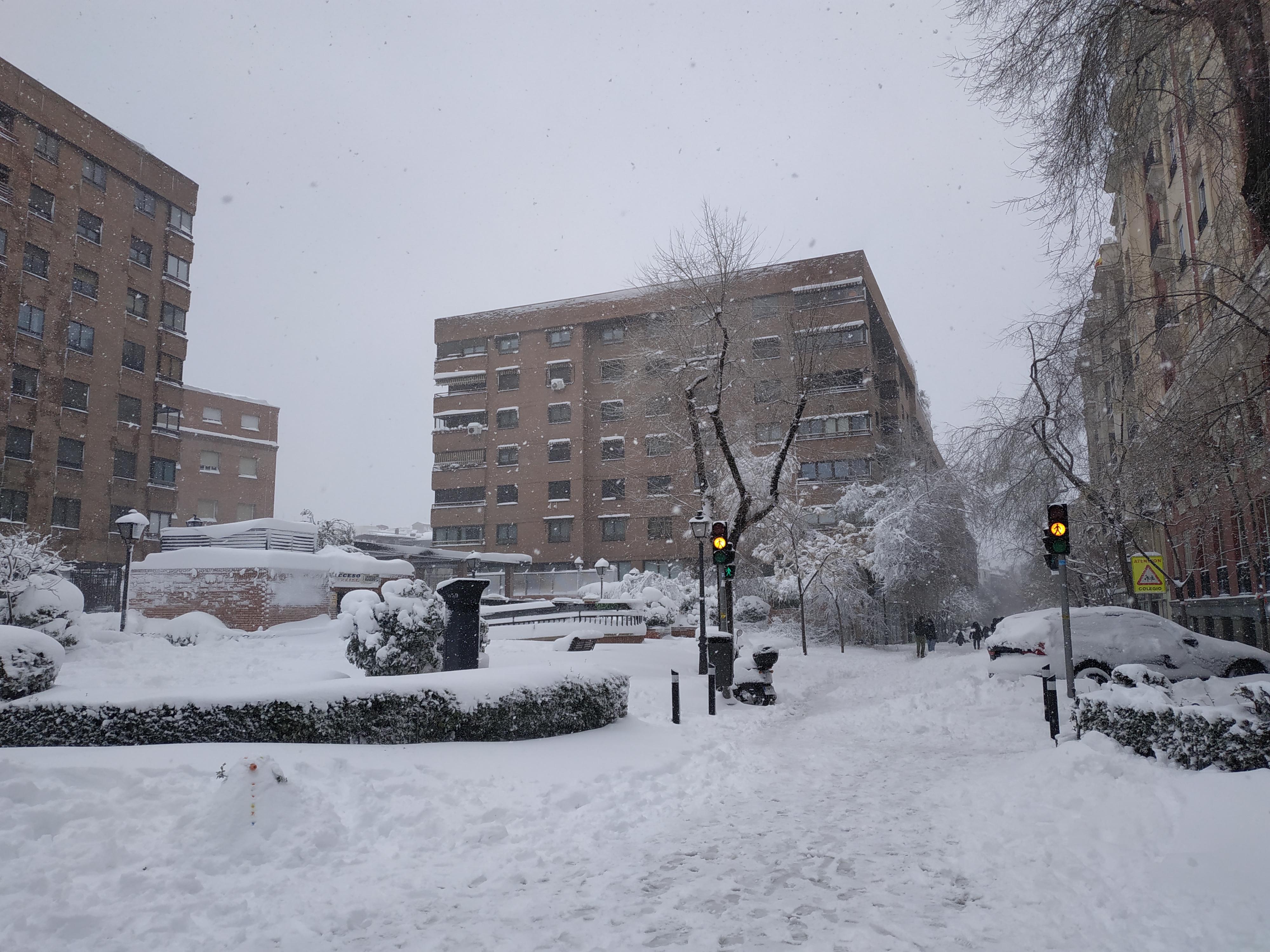 Calle de Rafael Calvo con Santa Engracia