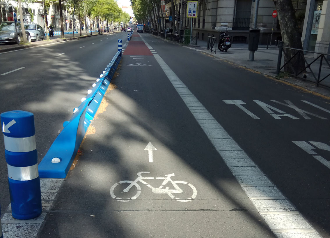 Carril bici Bulevares