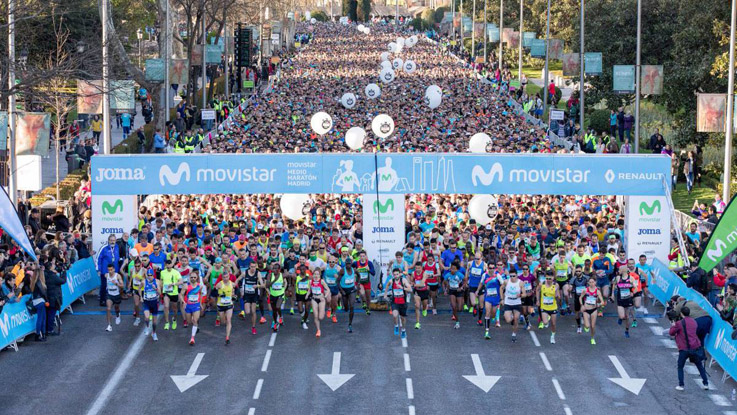 Los Atletas Correrán Por Chamberí En El Medio Maratón De Madrid 